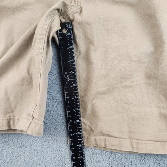 Ariat Shorts Men's 40 Khaki Tan M4 Rebar Relaxed Fit Cargo Casual Workwear 10" - Picture 7 of 12